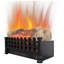 Foyer électrique de 20 pouces avec certification UL, chauffage intérieur, puissance de sortie de 1400 W, puissance de 5000 Pi. Chaleur, flamme réaliste, 4 réglages de luminosité, minuterie de 1 à 9 heures, 11 options de température,