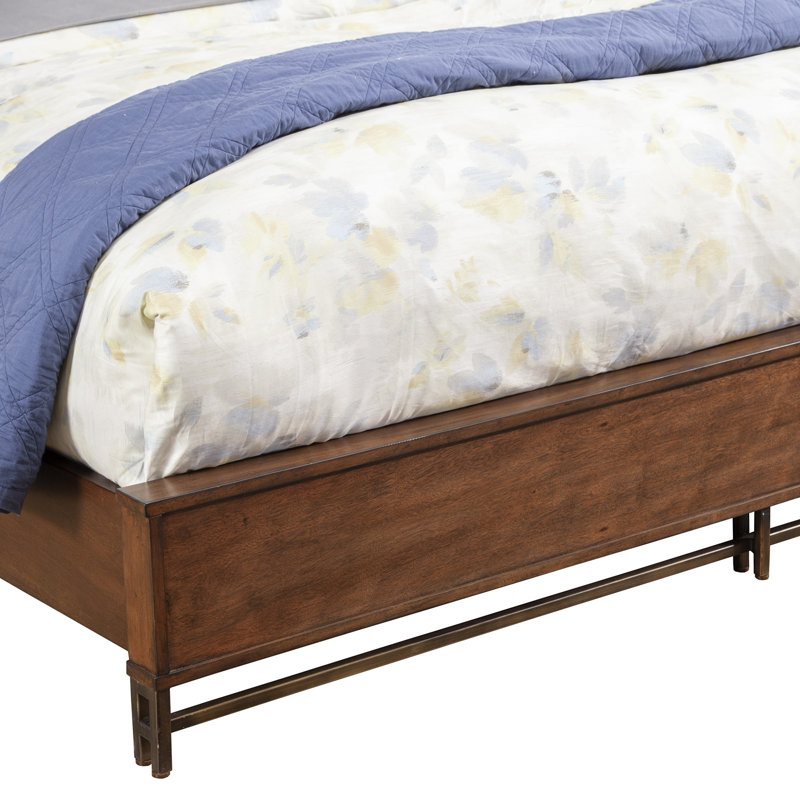 Lit standard en bois massif Emden, Grand