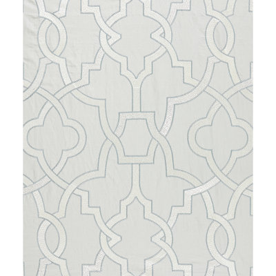 Tissu de broderie Jardin Damas