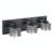 Derquan 3-Light Modern Square Glass Light Shade Dimmable Vanity Light