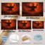 Art mural sur toile, citrouille d'Halloween-750469004