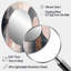 Miroir mural moderne gris Whispers Of Marble II-2029115288