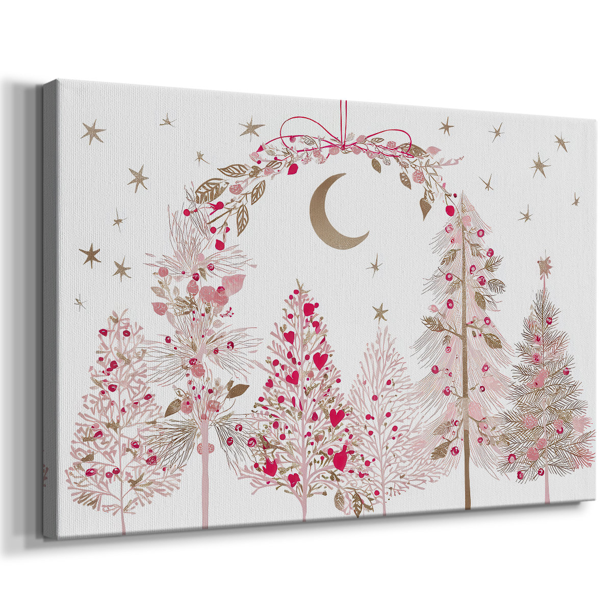 Ophelia & Co. Silver Eve Chapel-Premium Gallery Wrapped Canvas | Wayfair