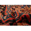 One-of-a-Kind Rectangle 4'0" x 8'9" New Age Rectangle Wool Area Rug in Black