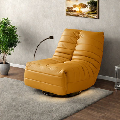 Comfortable rotating recliner chair
