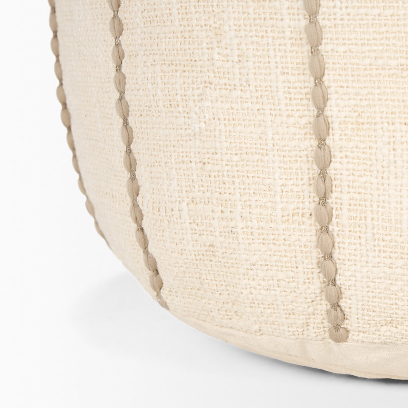 Jayleen Upholstered Pouf