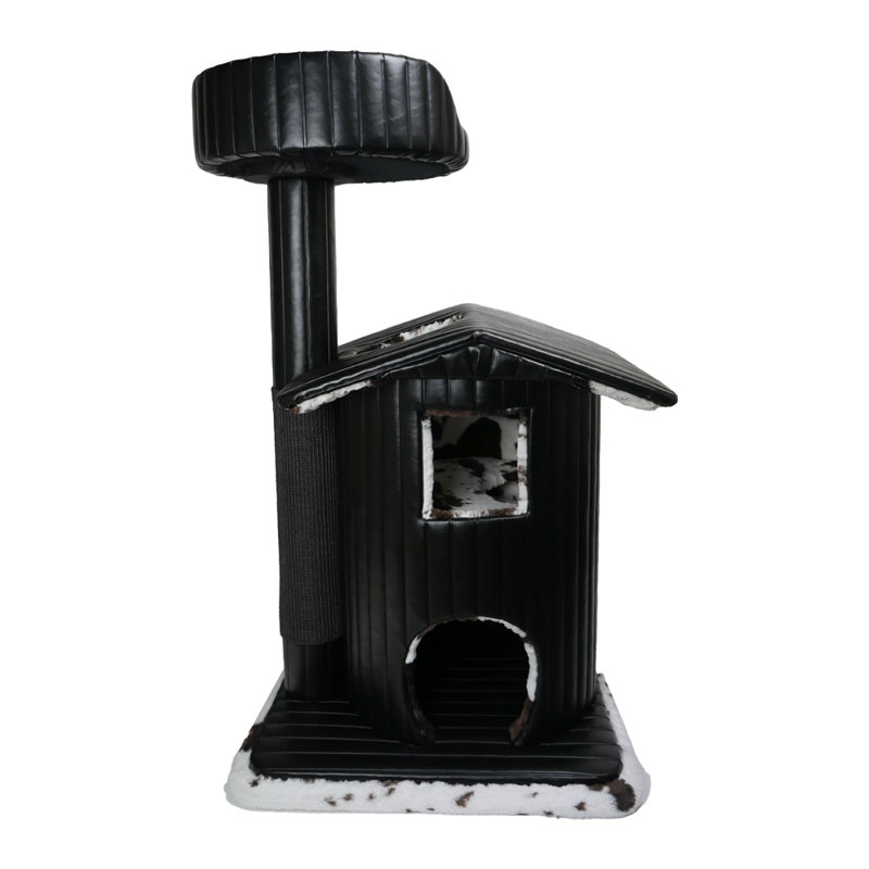 Habitation pour chat 41 "Queens's Kastle, Noir