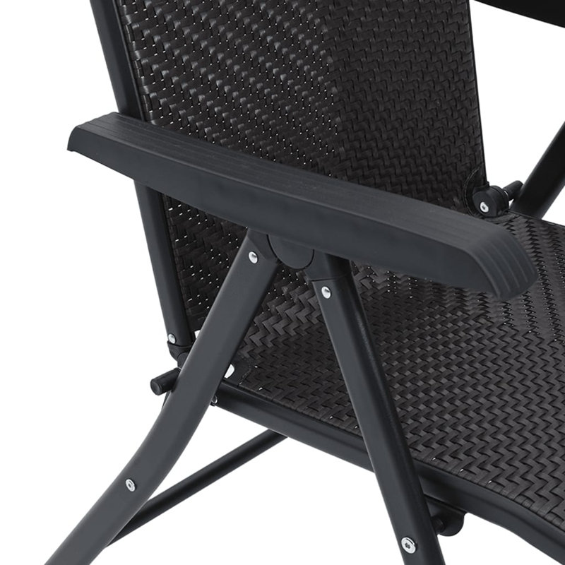Olivija Outdoor Lounge Chair, Black Coffee