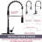 Westbrass Pull Down Spray Kitchen Faucet-73158155
