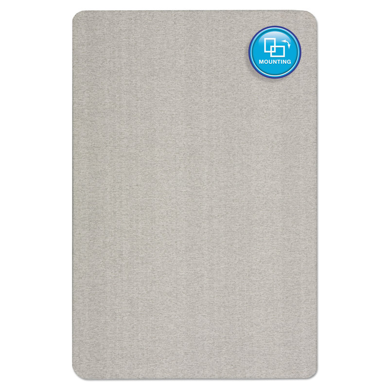 Wall Fabric Small - 2' - 4' Bulletin Board, 3' H x 4' W