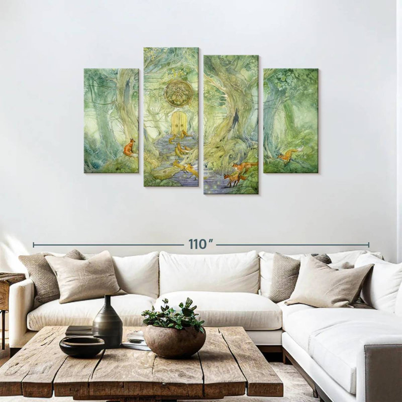 Kelan Green Gate, 48" H x 75" W
