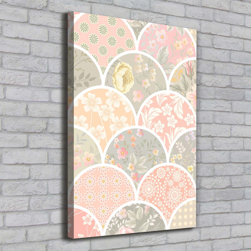 Floral - Wrapped Canvas Print