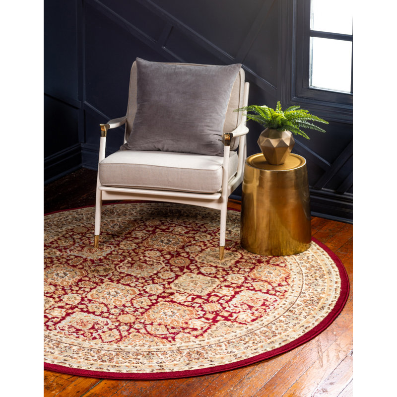 Schmitt Oriental Indoor Rug, Round 7'10"