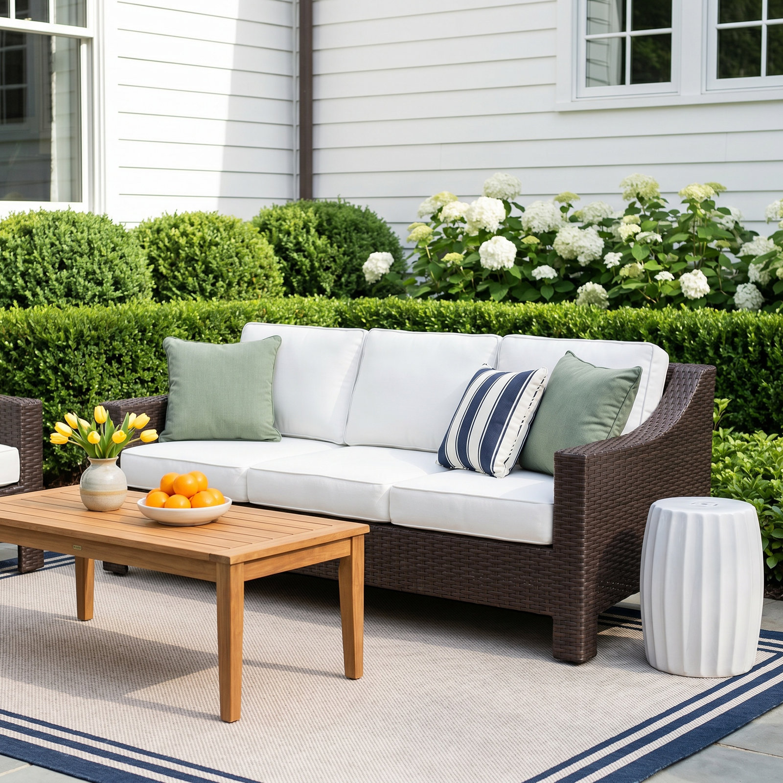 80" Patio Sofa