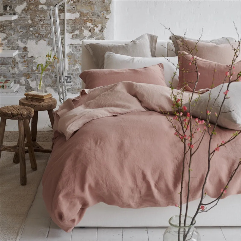 Biella Linen Fitted Sheets, Queen Fitted Sheet, Ivory