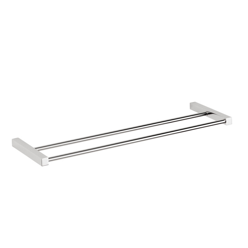 Iceberg Double Wall Mounted Towel Bar