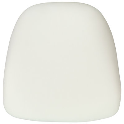 Ivory Fabric Cushion Hard Fabric Chiavari Chair Cushion by Ebern Designs