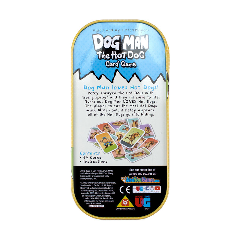Jeu de cartes Dog Man the Hot Dog