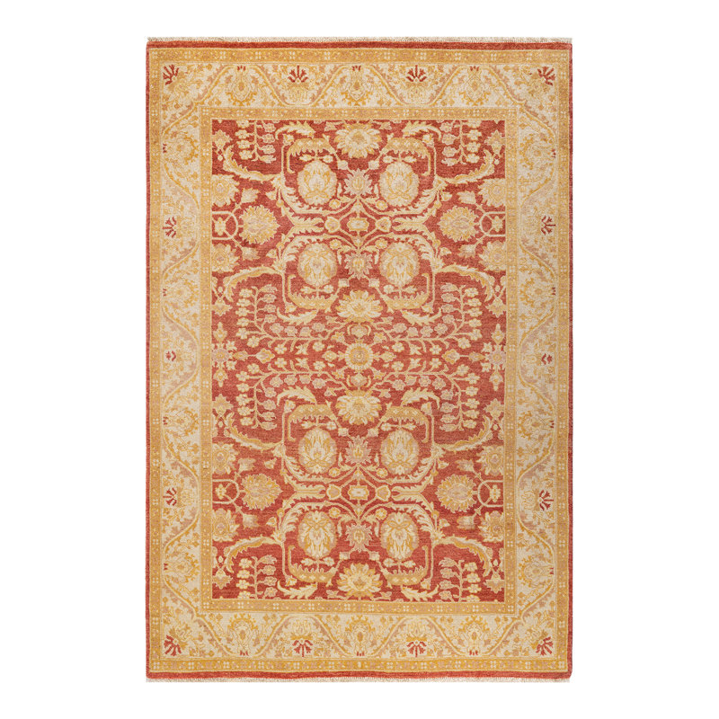 Tyice One-of-a-Kind 6' x 8'9" Hand Knotted Area Rug
