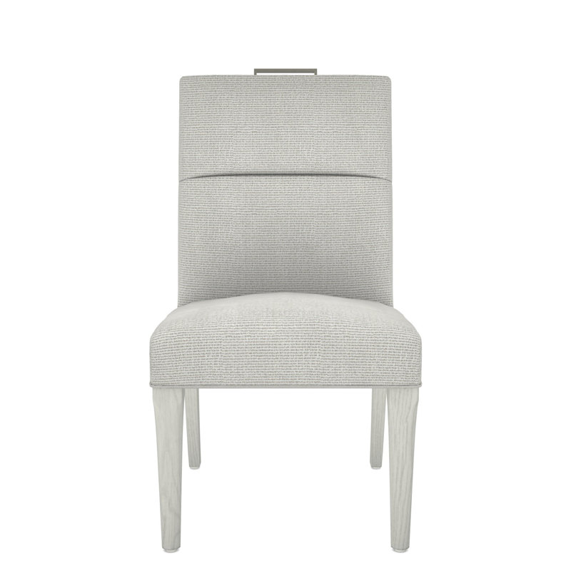 Thom Filicia Home Fabric Tight Back Side Chair, Callaloo Cotton, Navajo