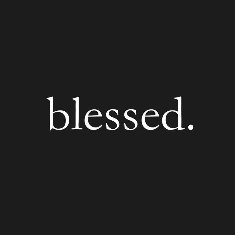 " Blessed 2 ", 20" H x 20" W  