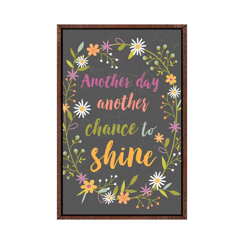 Imagine II by Nina Seven - Print on Canvas, 152.4cm H x 101.6cm W x 3.81cm D, Classic Brown Wood Framed