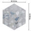 Carreau de mur et de sol en porcelaine 8,5 po x 10 po Recycle Hex