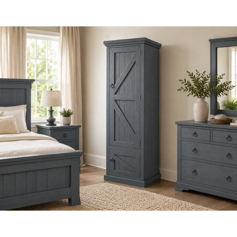 Armoire Kelley, Bleu foncé