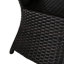 Élégante méridienne pour table d'appoint - et fer à repasser, fente pour parasol, mobilier de patio, P 22 po x l 34 po H 19,5 po, brun multi-espace pour assiettes,
