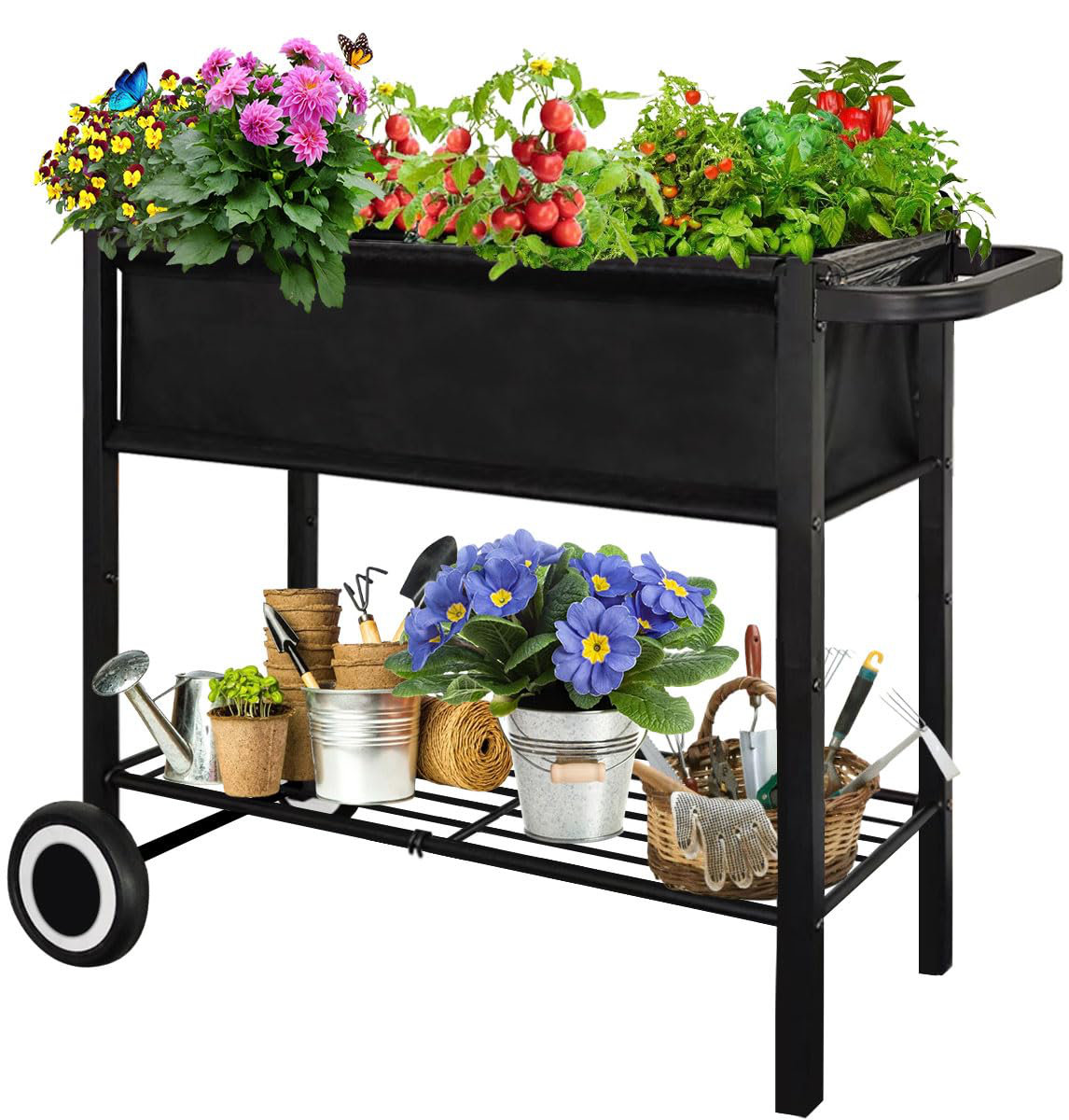 Ophelia & Co. Raised Garden Bed With Legs For Outdoor Plants, Standing