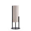 Lampe de table en métal 22 po H 22 po pour salon, lampe de chevet pour chambre à coucher, lampe DEL