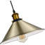 Modern Industrial Cone Pendant Light | Adjustable 1-Light Ceiling Fixture for Kitchen Islands, Dining Areas & Hallways-489414507-489414518