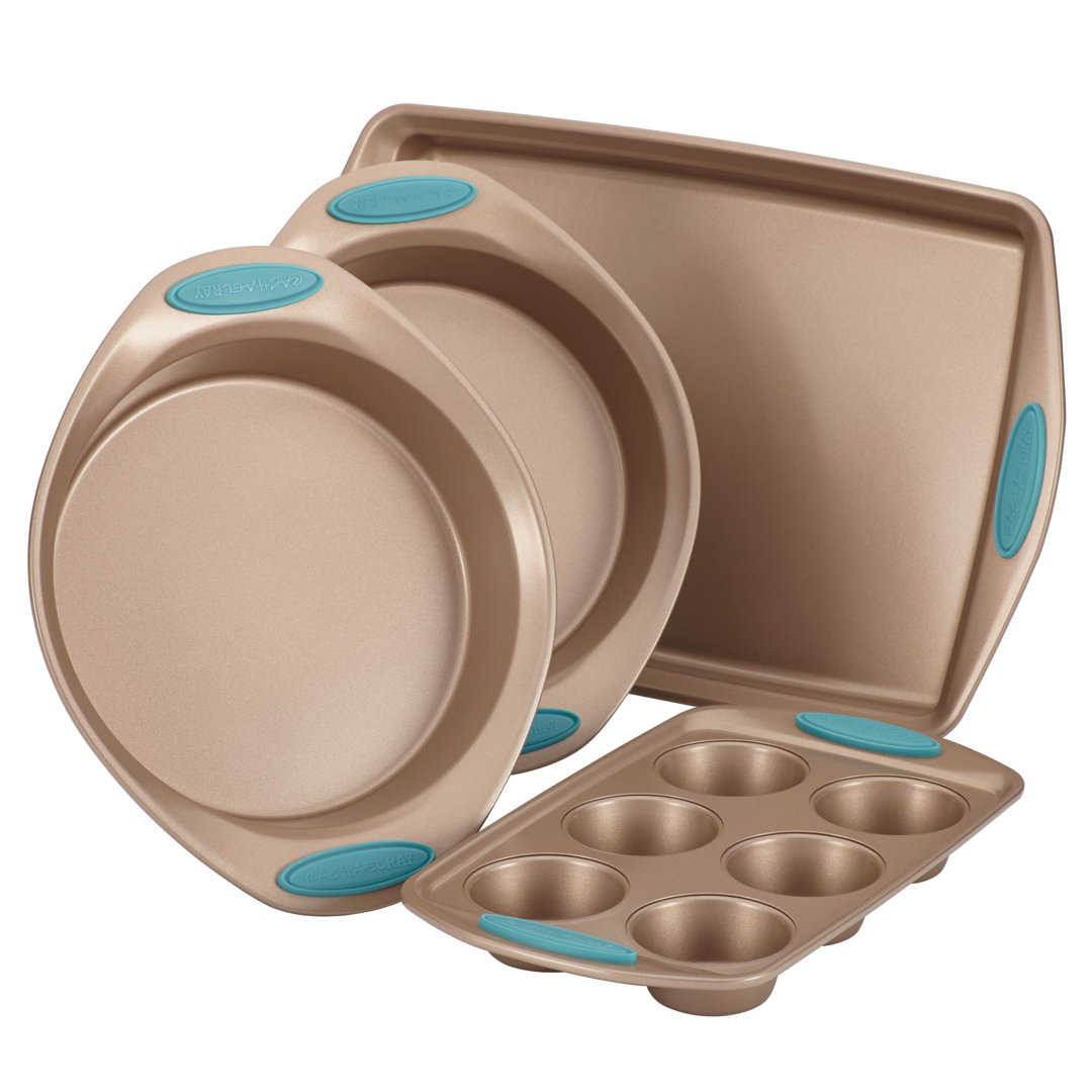 Rachael Ray Cucina Nonstick Baking Pans / Bakeware Set, 4 Piece Rachael Ray 
