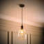1 - Light Brushed Brass Pendant