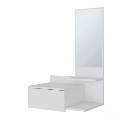 Floating Vanity With Included Mirror