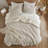 3 Piece Oversized Cotton Matelasse Comforter Set