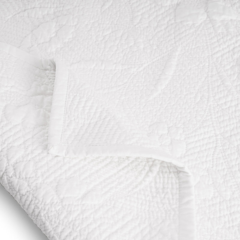 Wildflowers Duvet White, King
