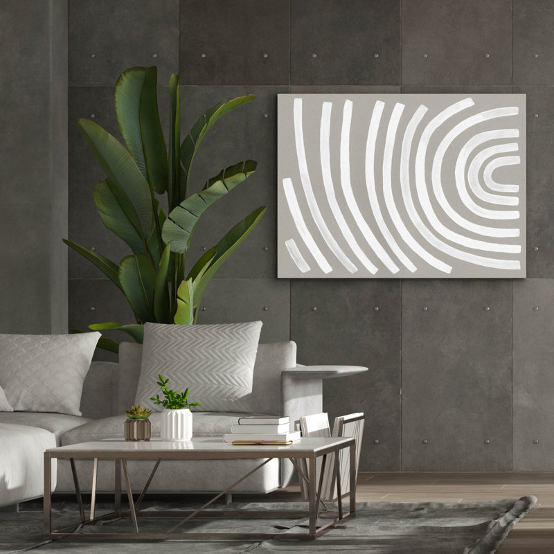  «Broken Rainbow 1» par Emma Caroline, art mural sur toile, 54 po x 40 po