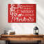 Tableau noir «Merry Christmas» - rouge-553600555