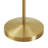 62'' Modern Standing Tall Arched/Arc Floor Lamp with adjustable Glass Shade and On/Off Foot Switch Gold Floor Lamp for Living Room