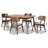 Cadie 4 - Person Four Leg Base Dining Set-1018849823