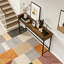 Table de canapé avec prise électrique, console