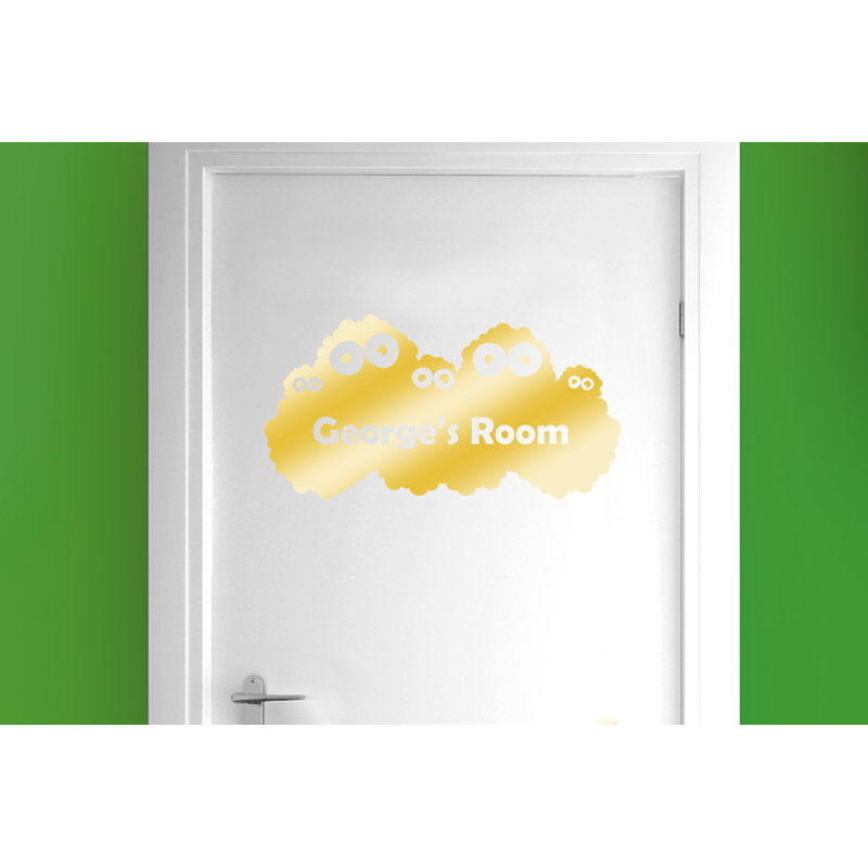Wall Decal, Shiny Gold