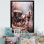 «Romantic Wedding Cart Journey I», reproduction sur toile