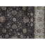 Tapis noir de haute qualité noué à la main