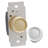 Leviton Trimatron Light Almond & Watthite 600 Watt Rotary Dimmer Knob 1 Pack