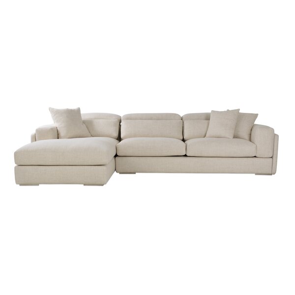 N&V Single Seated Foam Sofa, Armless Floor Sofa, One Piece High Density  Foam, Removable and Machine Washable Cover, Champagne