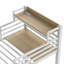 Lit superposé simple au-dessus de simple pour enfant Triovault, 3 lits superposés en métal robuste avec tiroirs de rangement-133452190