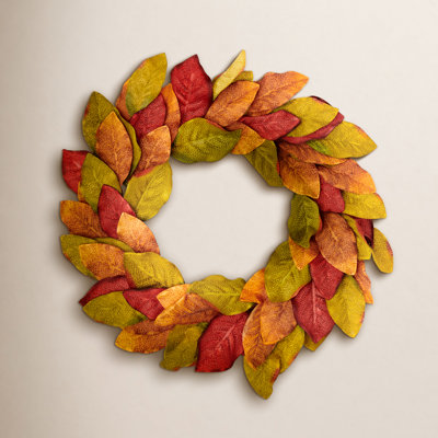 20" Magnolia No Holiday Wreath