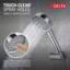 Douche à main 4 réglages Delta Chrome, 1,75 gallons par minute-134544119